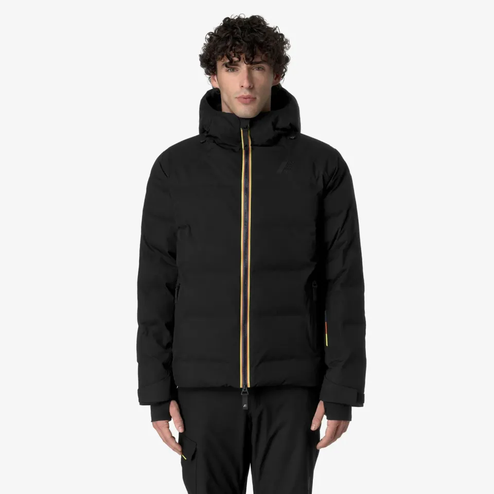 K-Way Meribel geaca schi barbati neagra mid