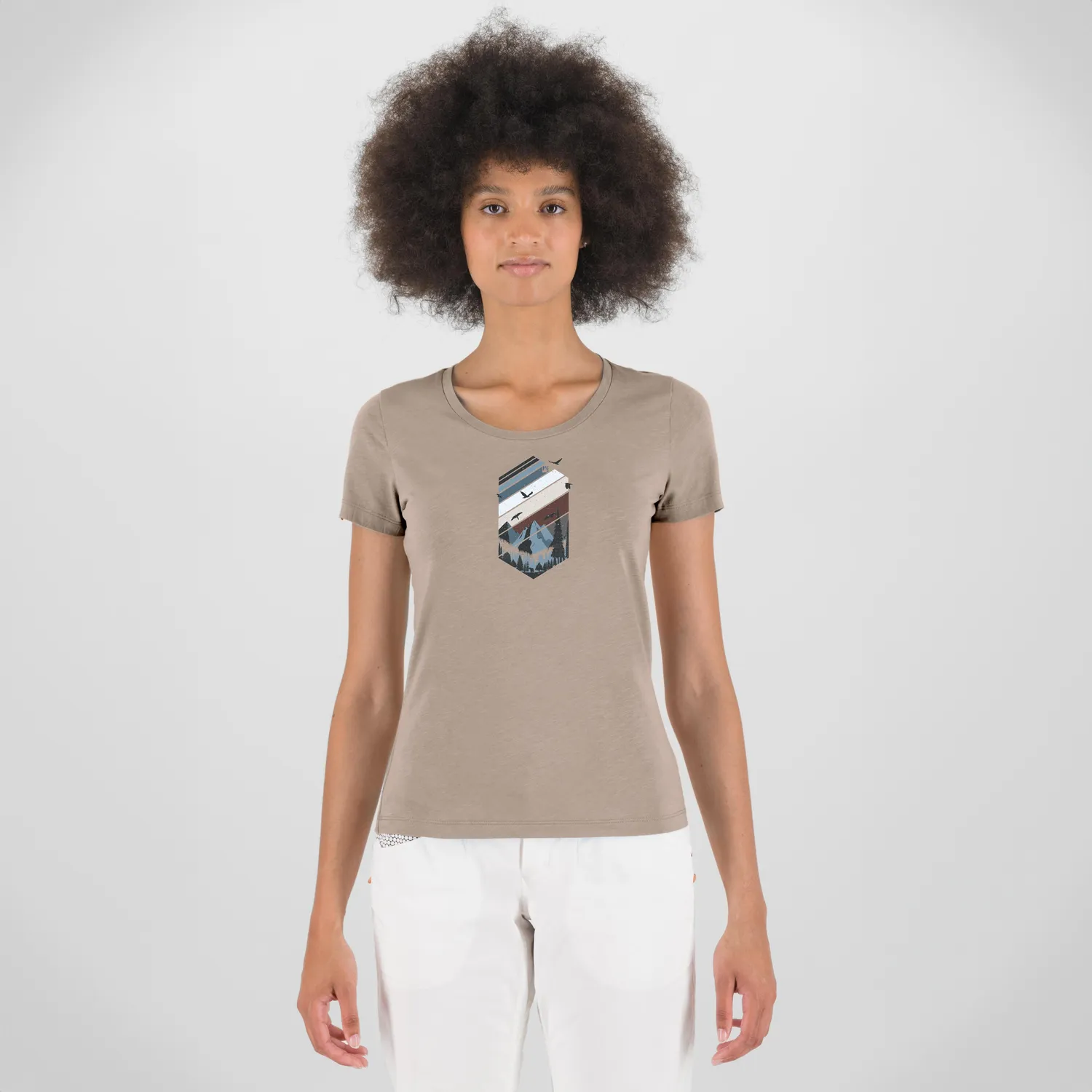 Karpos Valley W tricou dama bumbac organic