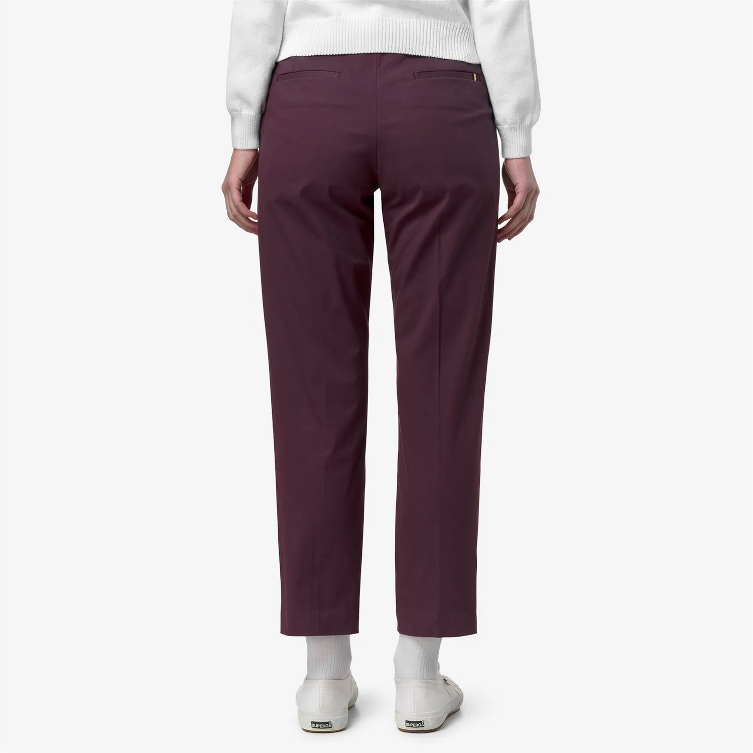 K-Way Eyre Peach Golf pantaloni dama violet bermude cargo