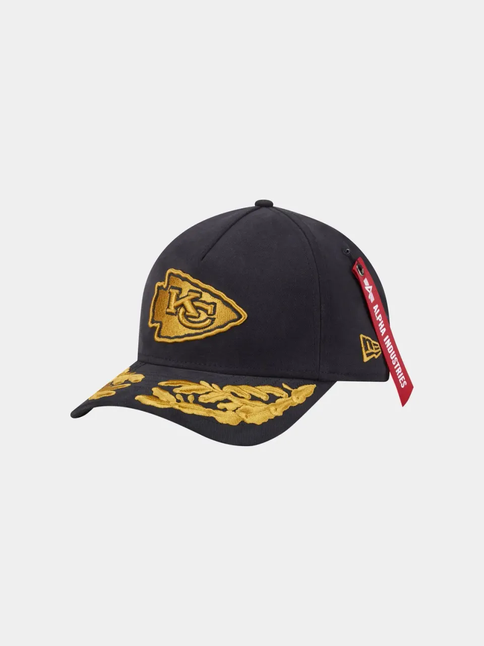 Alpha Industries Chiefs 940 șapcă neagră ajustabilă