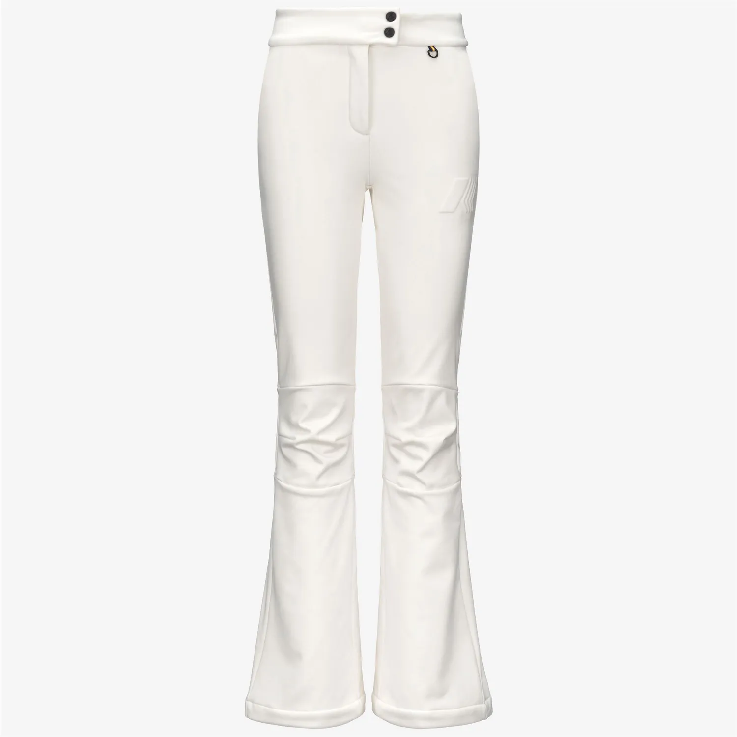 K-Way Escreins Softshell pantaloni schi damă albi căptușiți