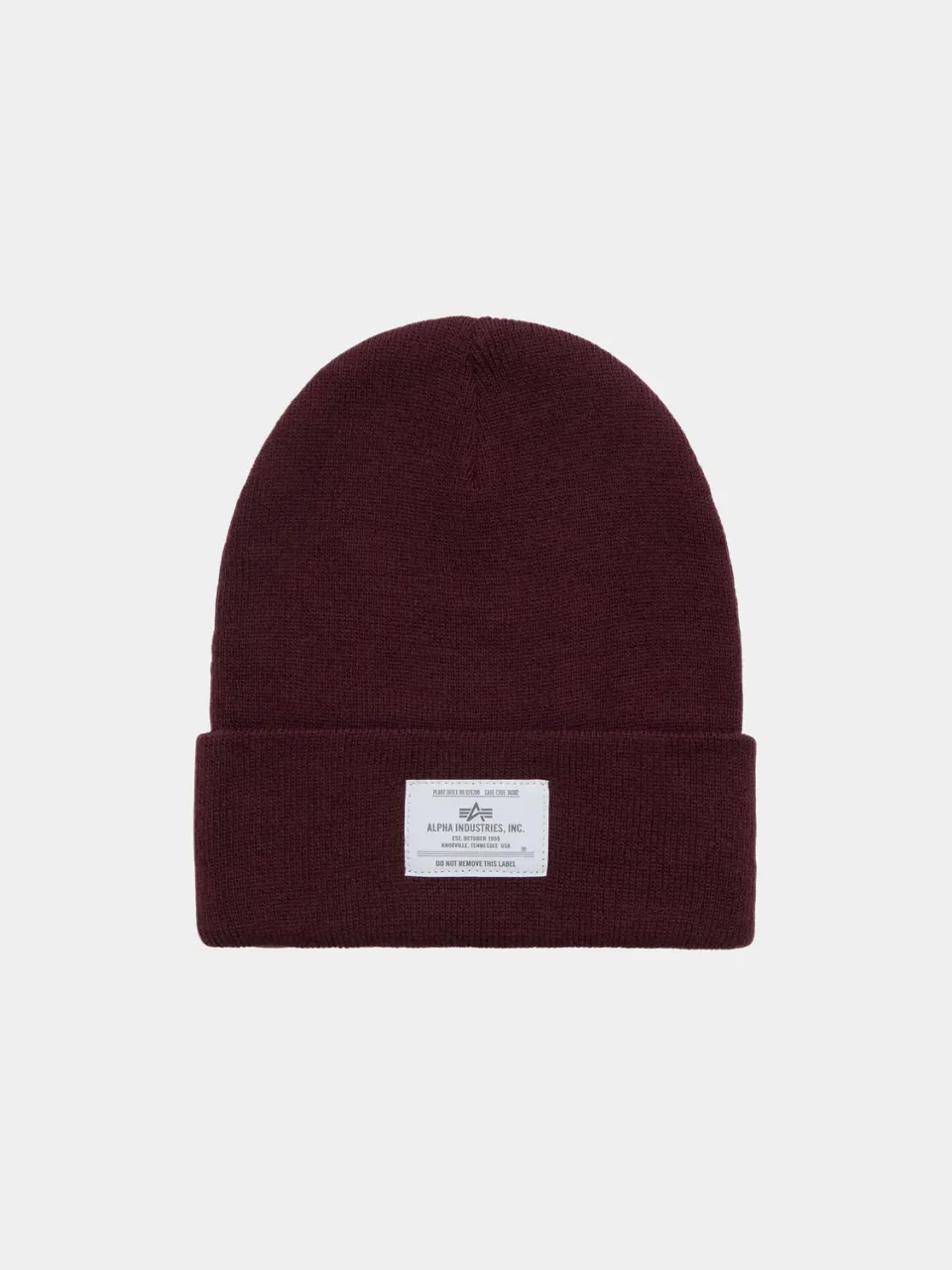 Alpha Industries Essential caciula neagra acril
