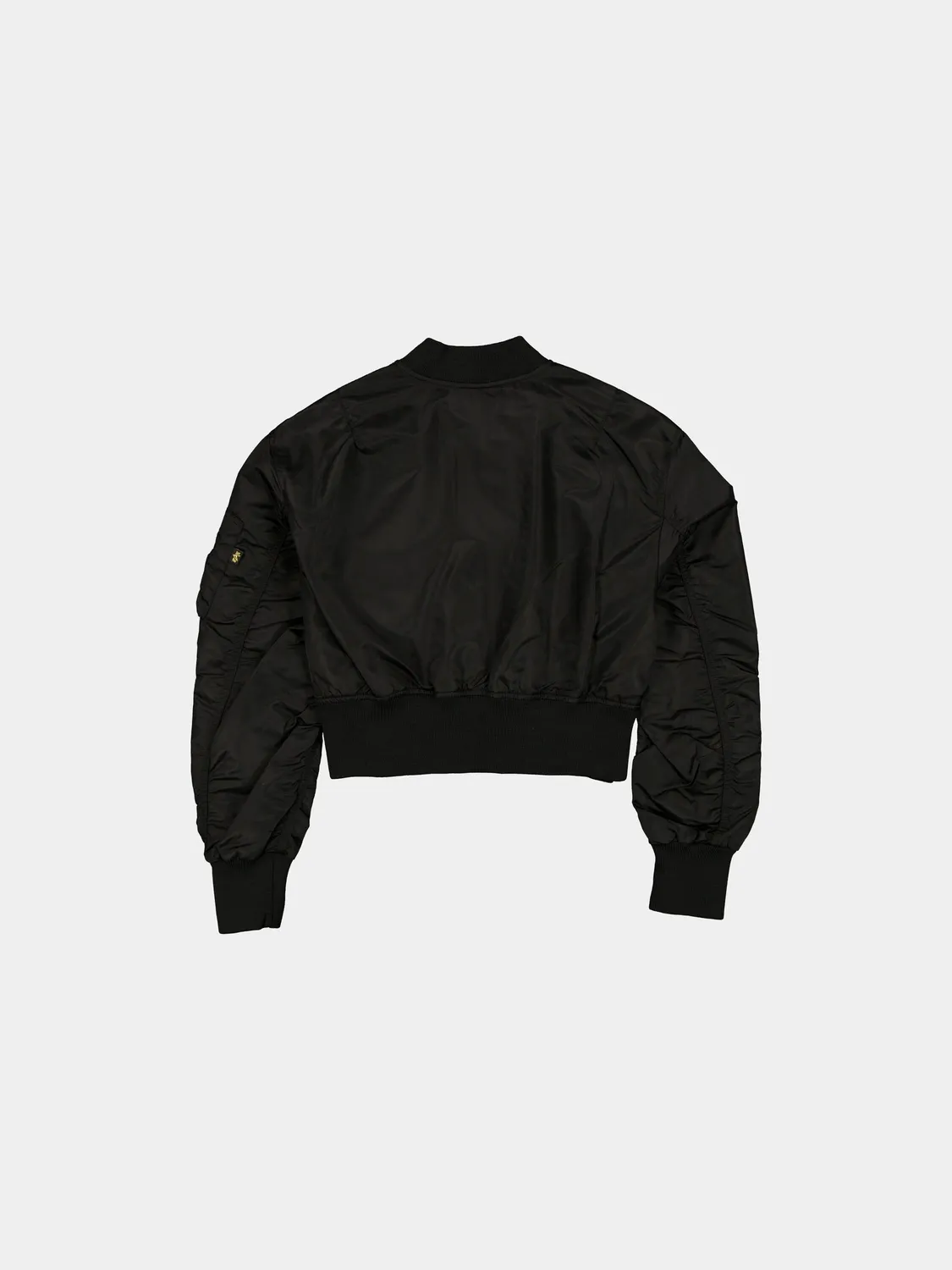 Alpha Industries Mets L-2B bomber dama negru auriu