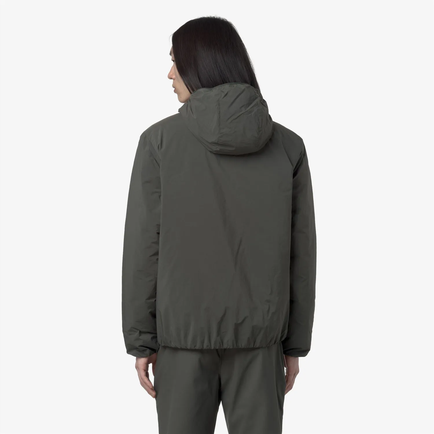 K-Way Jack Plain Warm geaca barbati verde calduroasa