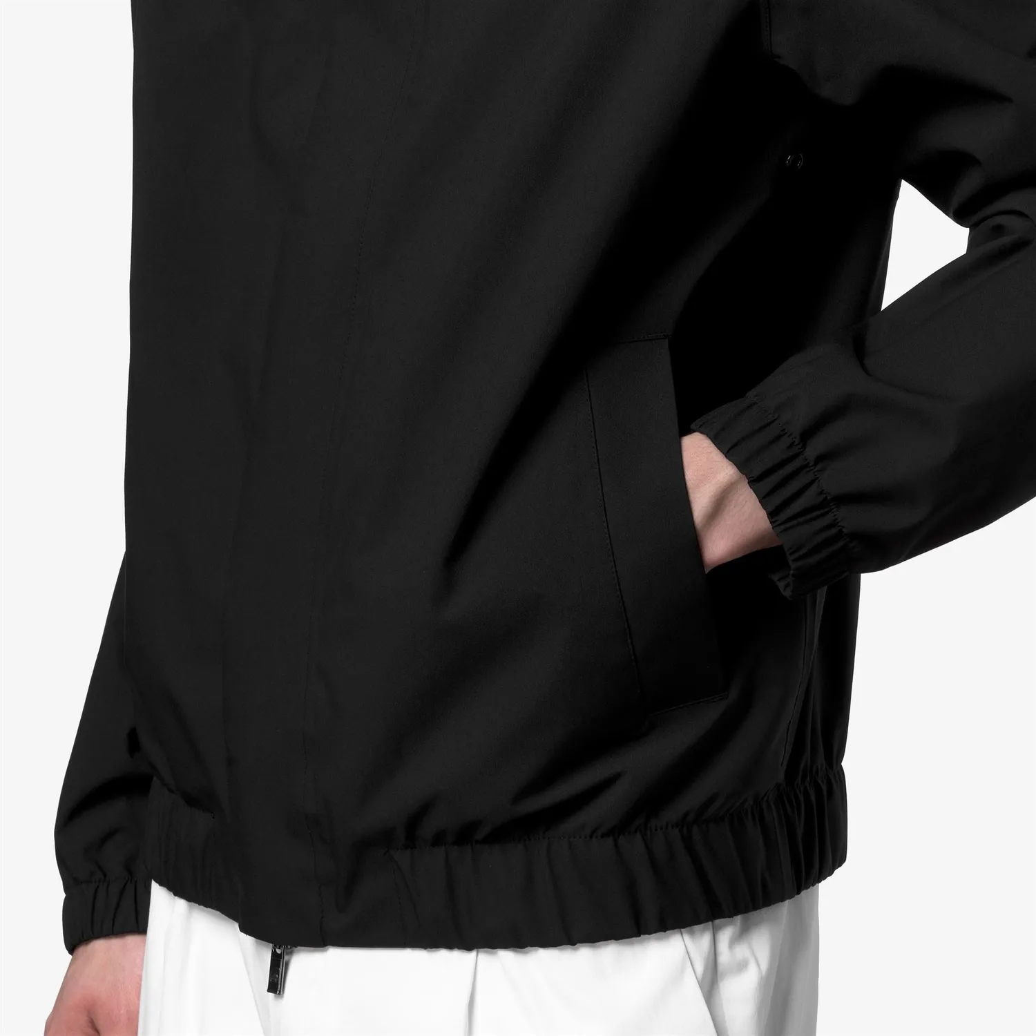 K-Way Aurene Stretch 2L geaca barbati scurta neagra impermeabila