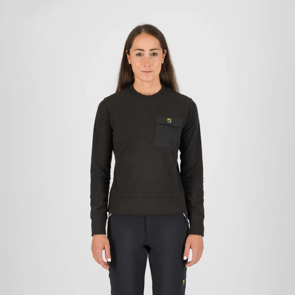 Karpos Mesdi W Crewneck fleece dama elastic calduros