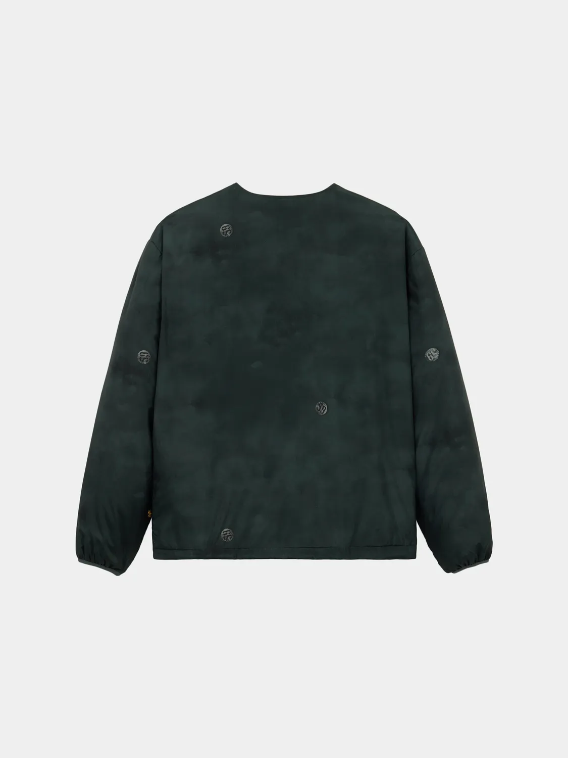 Alpha Industries Reed Vintage Print liner geacă Deep Forest rezistentă