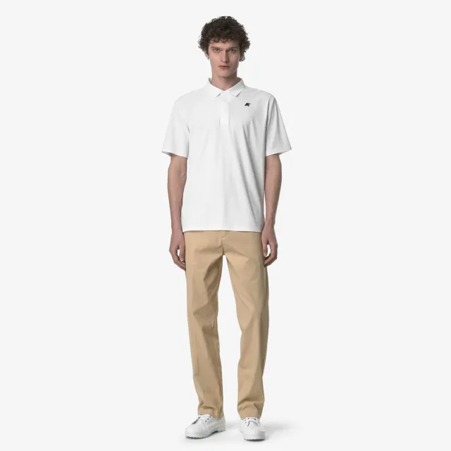 K-Way Ralph Twill Tech Golf pantaloni chino barbati bej Rope