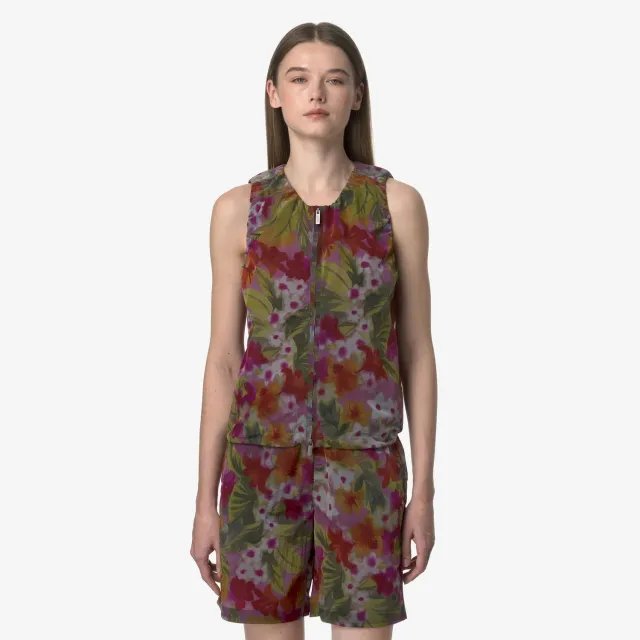 K-Way Alize Print top dama floral fara maneci