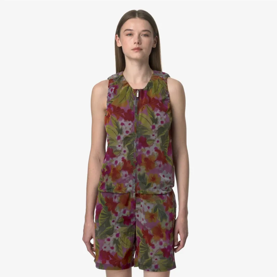 K-Way Alize Print top dama floral fara maneci