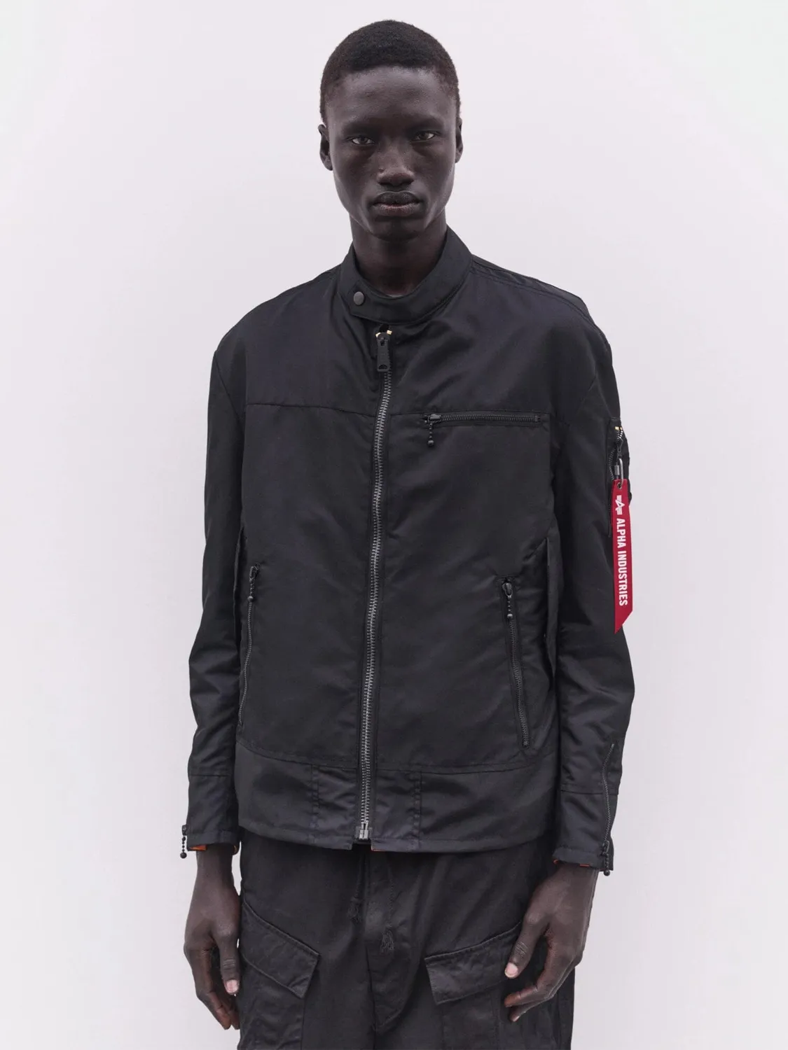 Alpha Industries Junya Watanabe WO-J904 geaca biker neagra