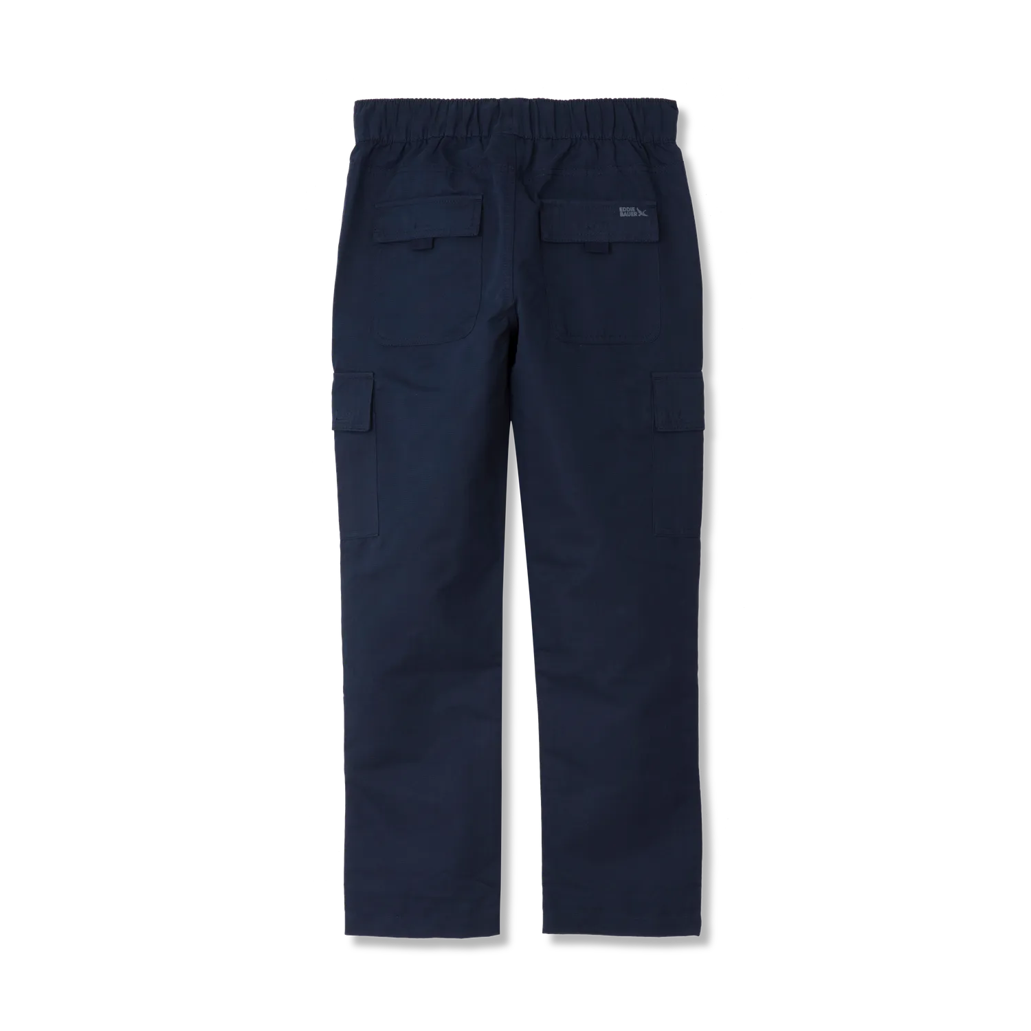 Eddie Bauer Adventurer pantaloni cargo baieti negri elastici