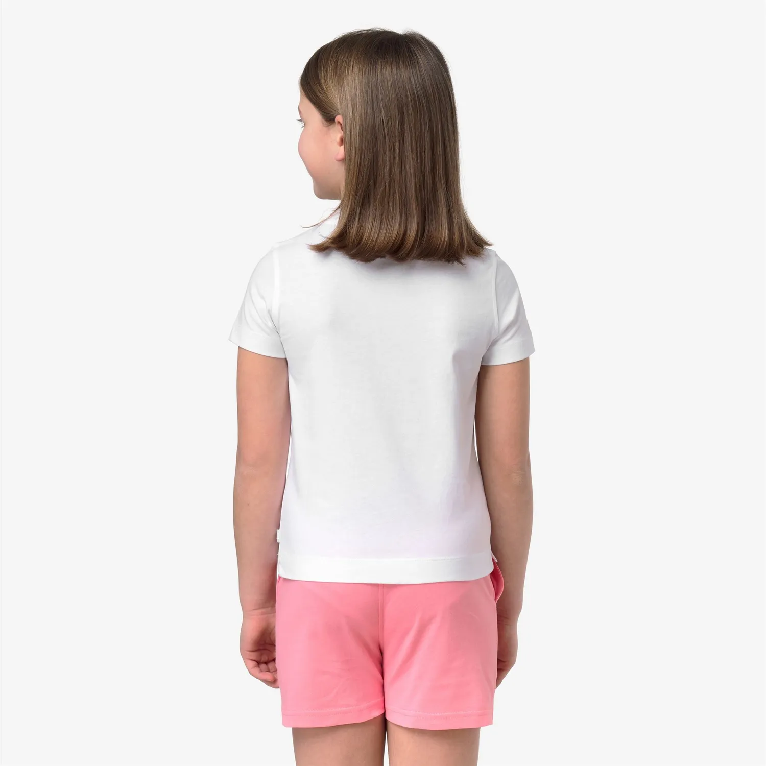 K-Way Melis Corail Jersey tricou fete White din bumbac