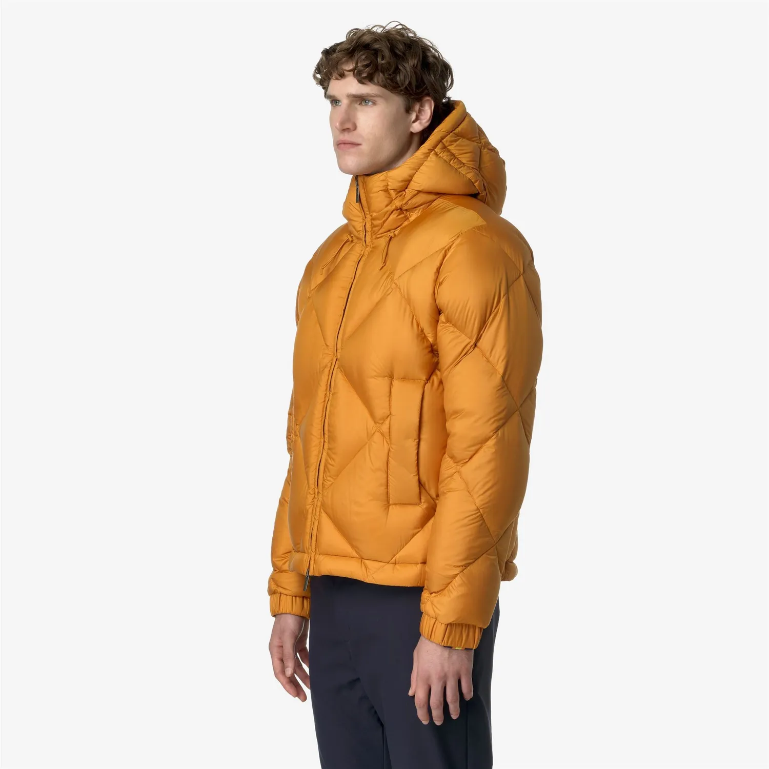 K-Way Quill Super Light Thermo Heavy geaca barbati Yellow Inca puf