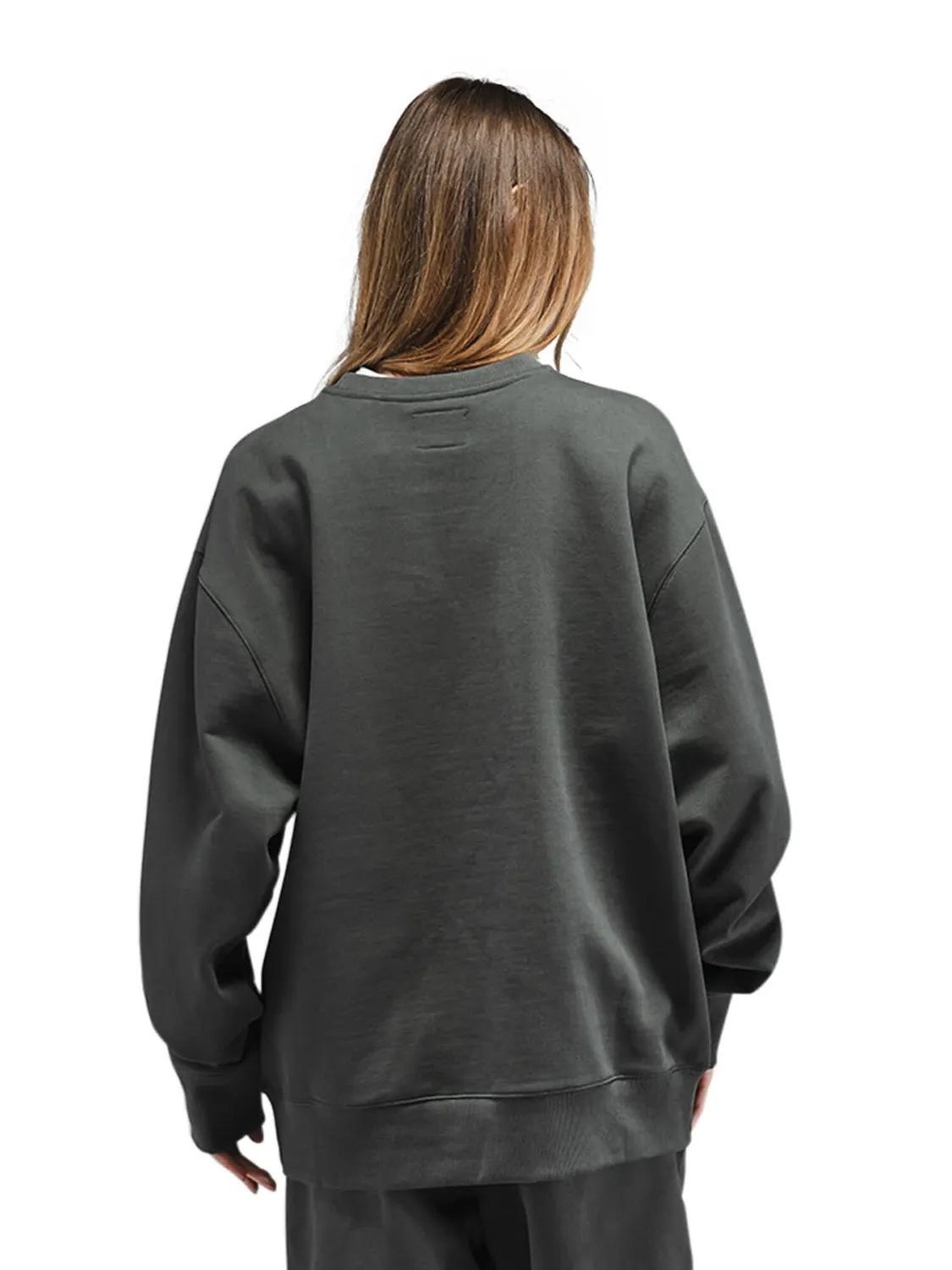 Alpha Industries French Terry Crewneck Gen II bluză charcoal moale