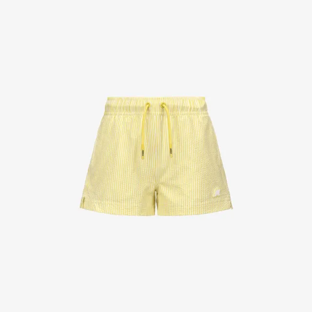 K-Way Hazel Stripes Beach sort inot baieti alb-verde