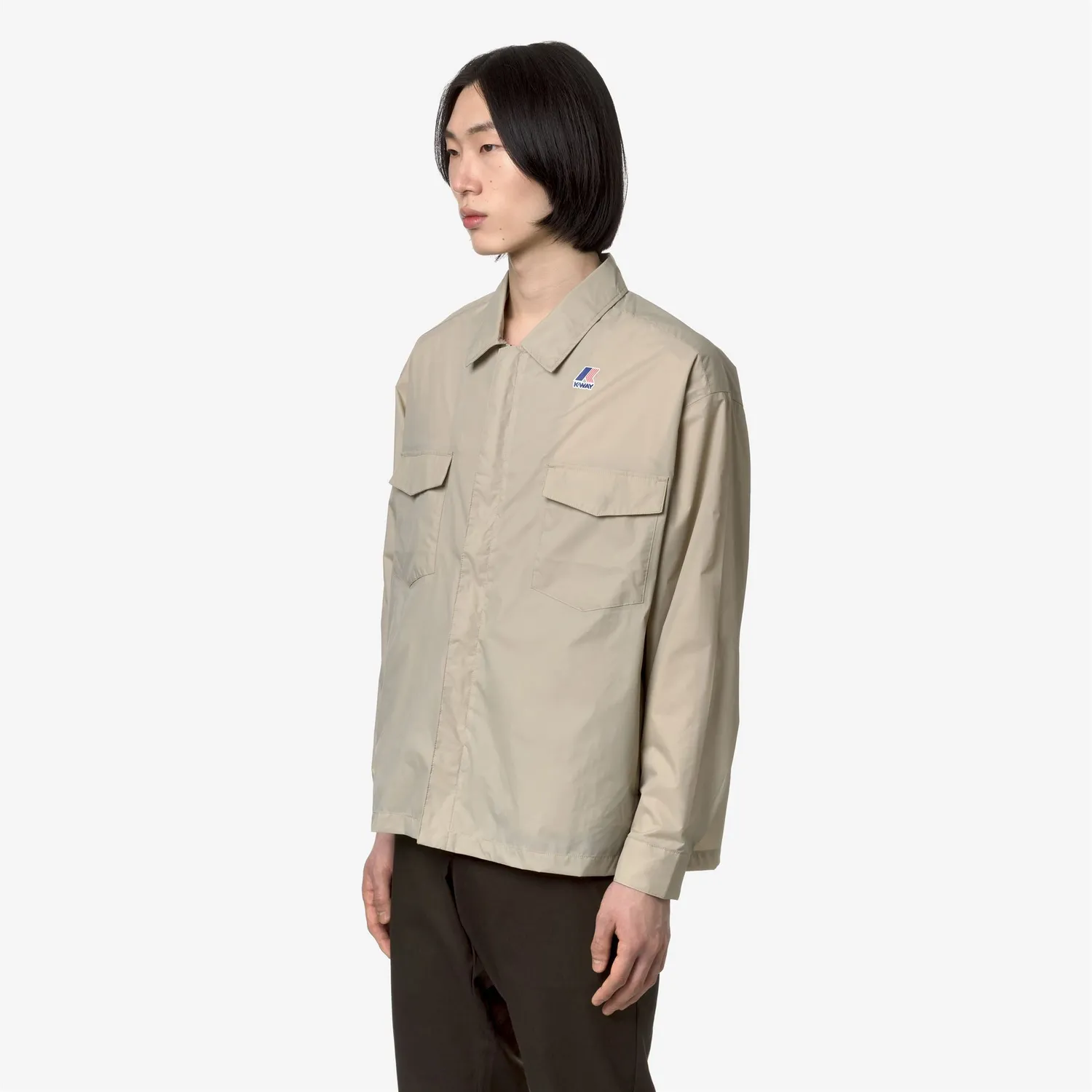 K-Way Joyce geaca unisex bej ripstop impermeabila