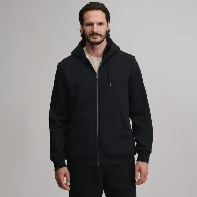 Eddie Bauer Vintage Soft hanorac fermoar black