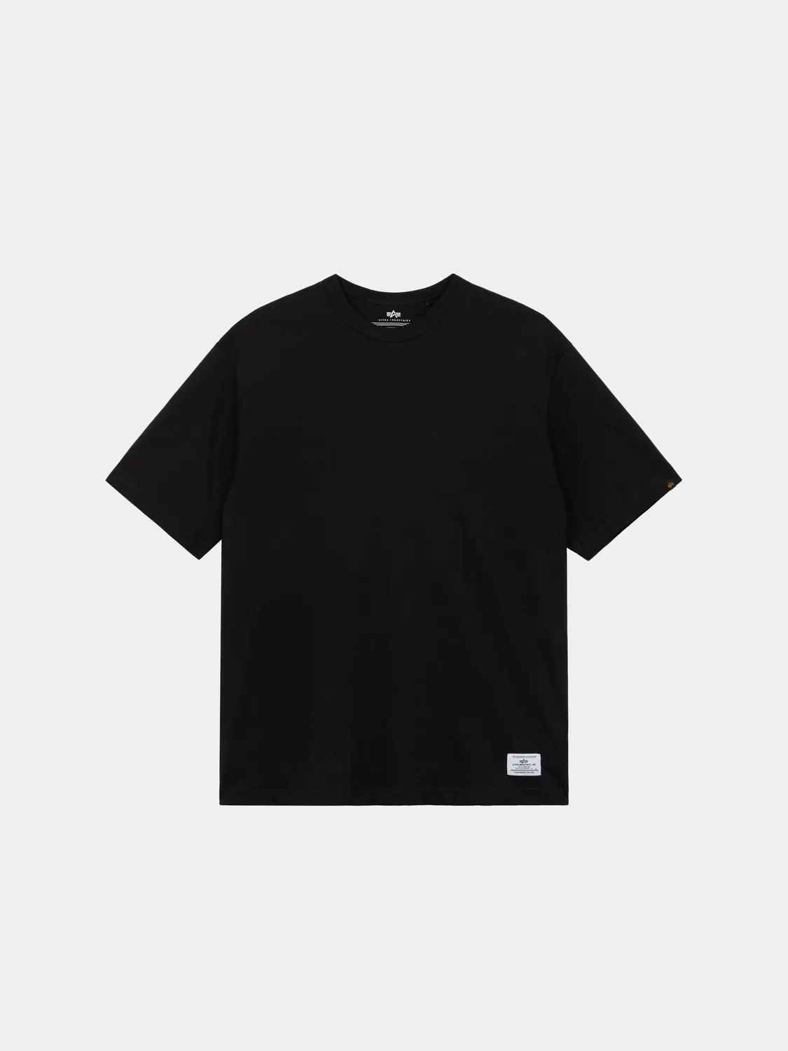 Alpha Industries Short Sleeve Relaxed Tee tricou alb bumbac