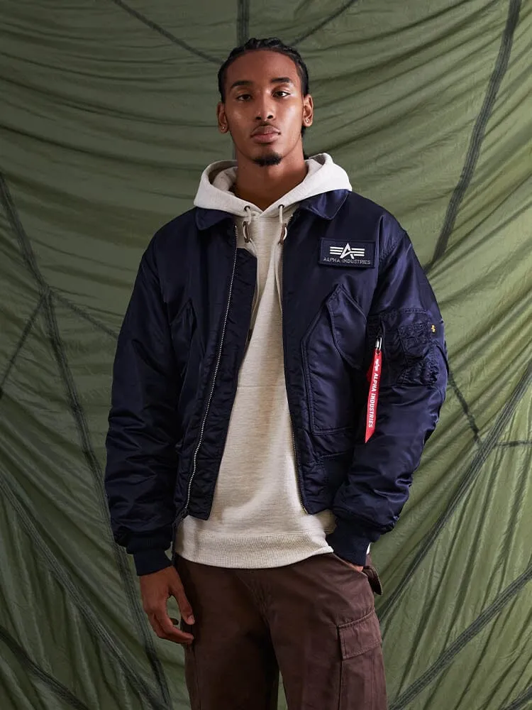 Alpha Industries CWU 45/P geaca bomber negru rezistenta la apa