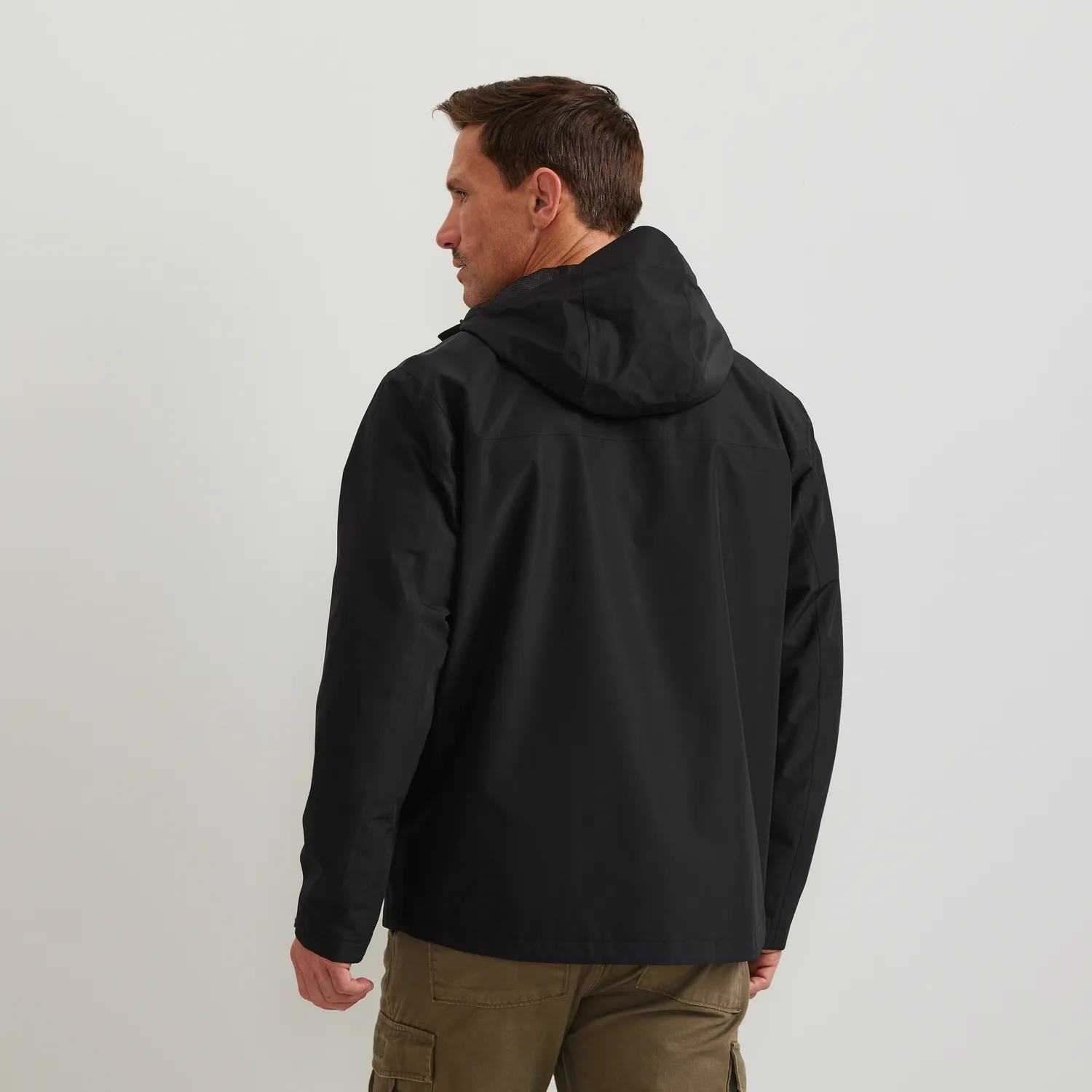 Eddie Bauer Rain Trek geacă de ploaie impermeabilă Black