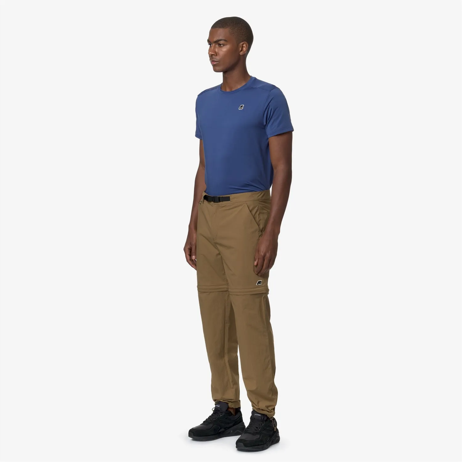 K-Way Sepaux pantaloni cargo bărbați Brown Corda ripstop