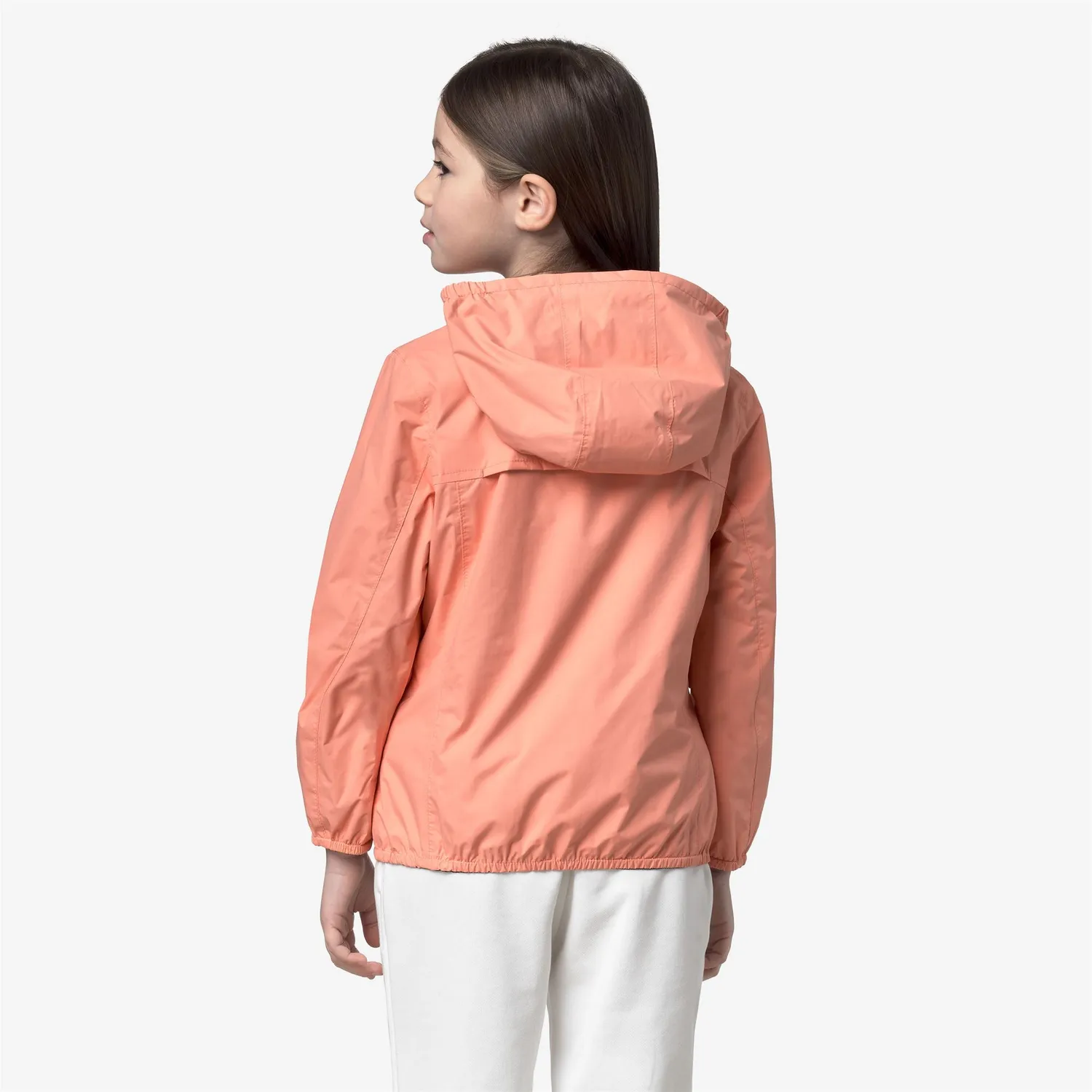 K-Way Lily Plus.2 Double geacă fete roz reversibilă