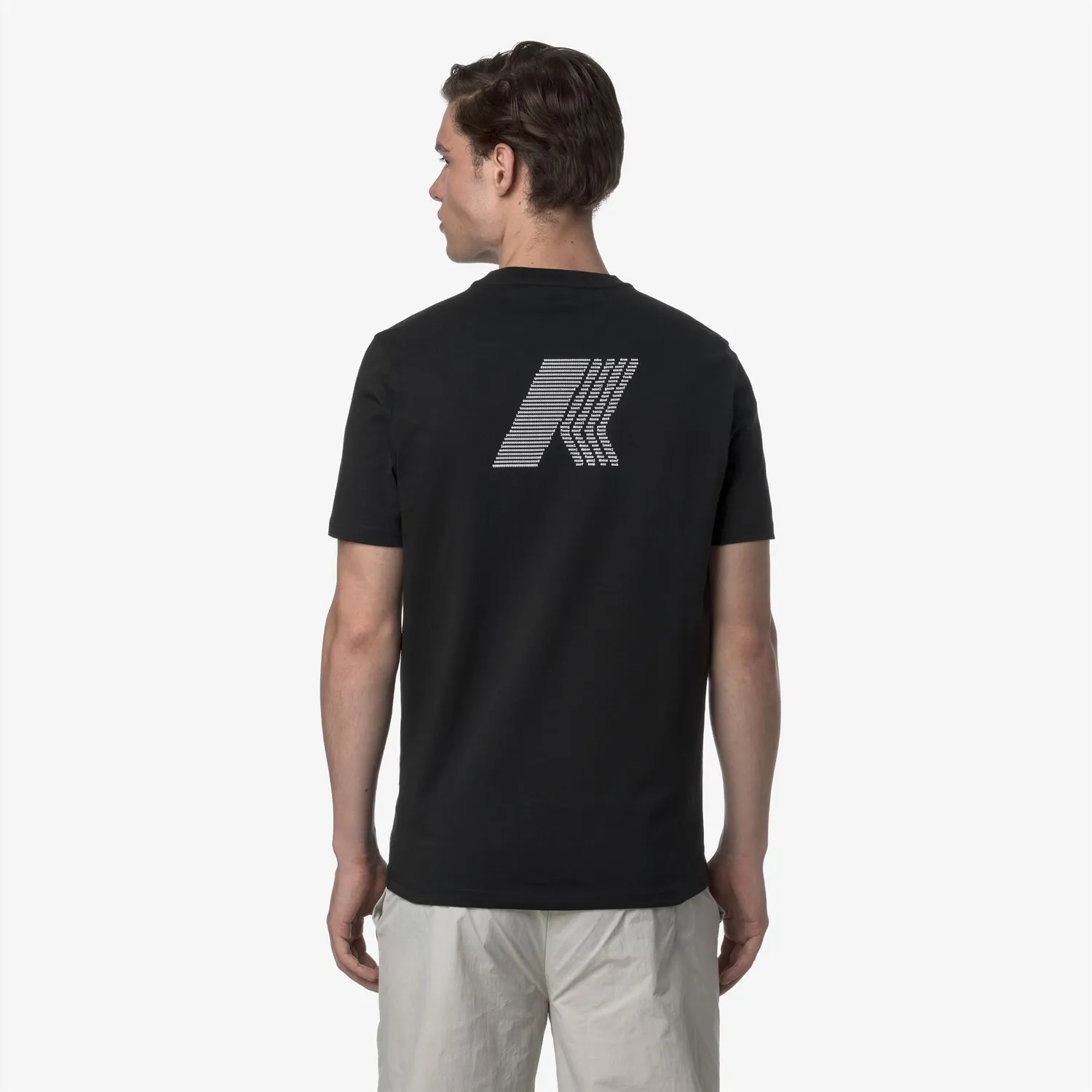 K-Way Odom tricou barbati negru bumbac