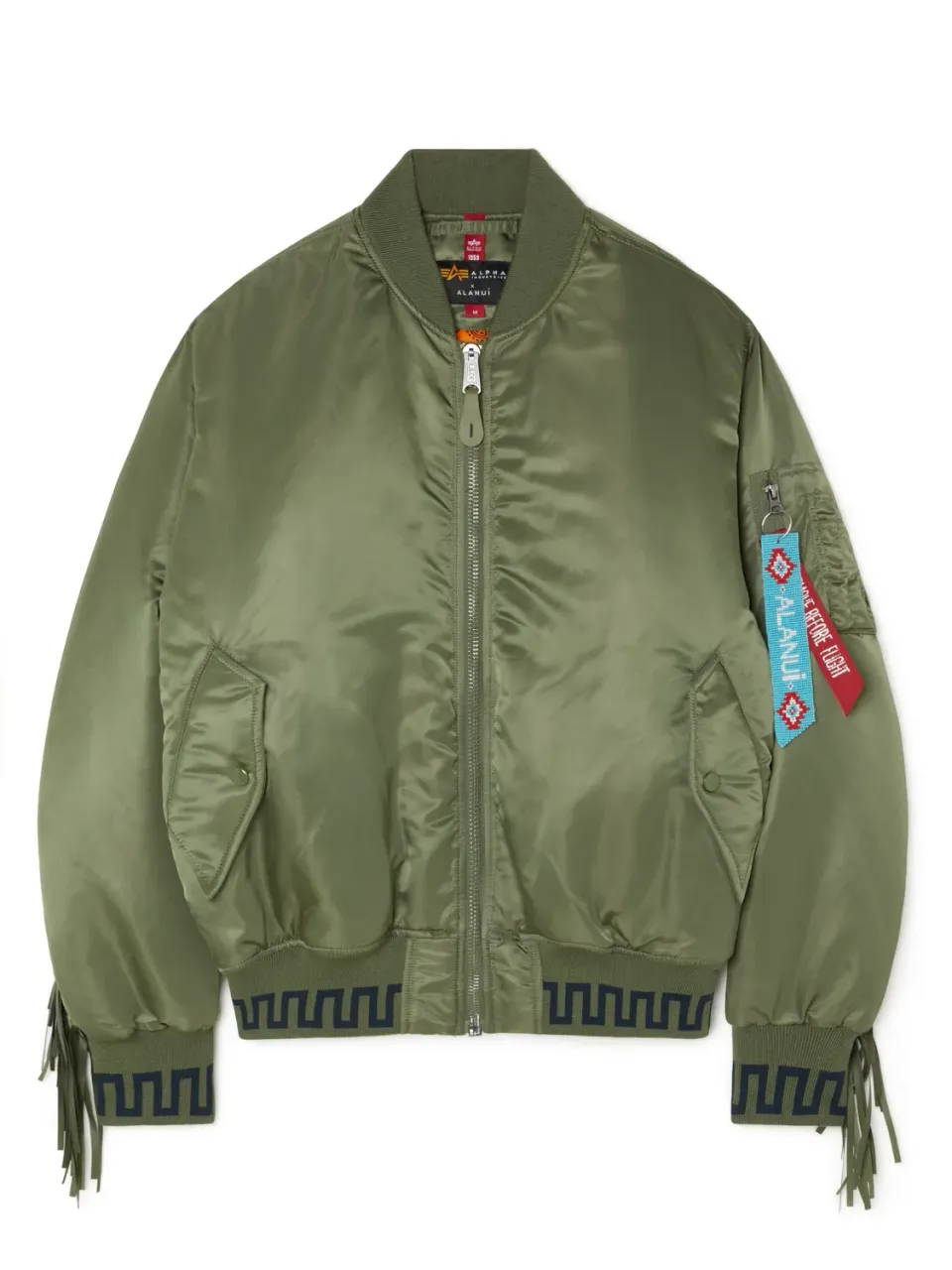 Alpha Industries Alanui MA-1 geaca bomber sage