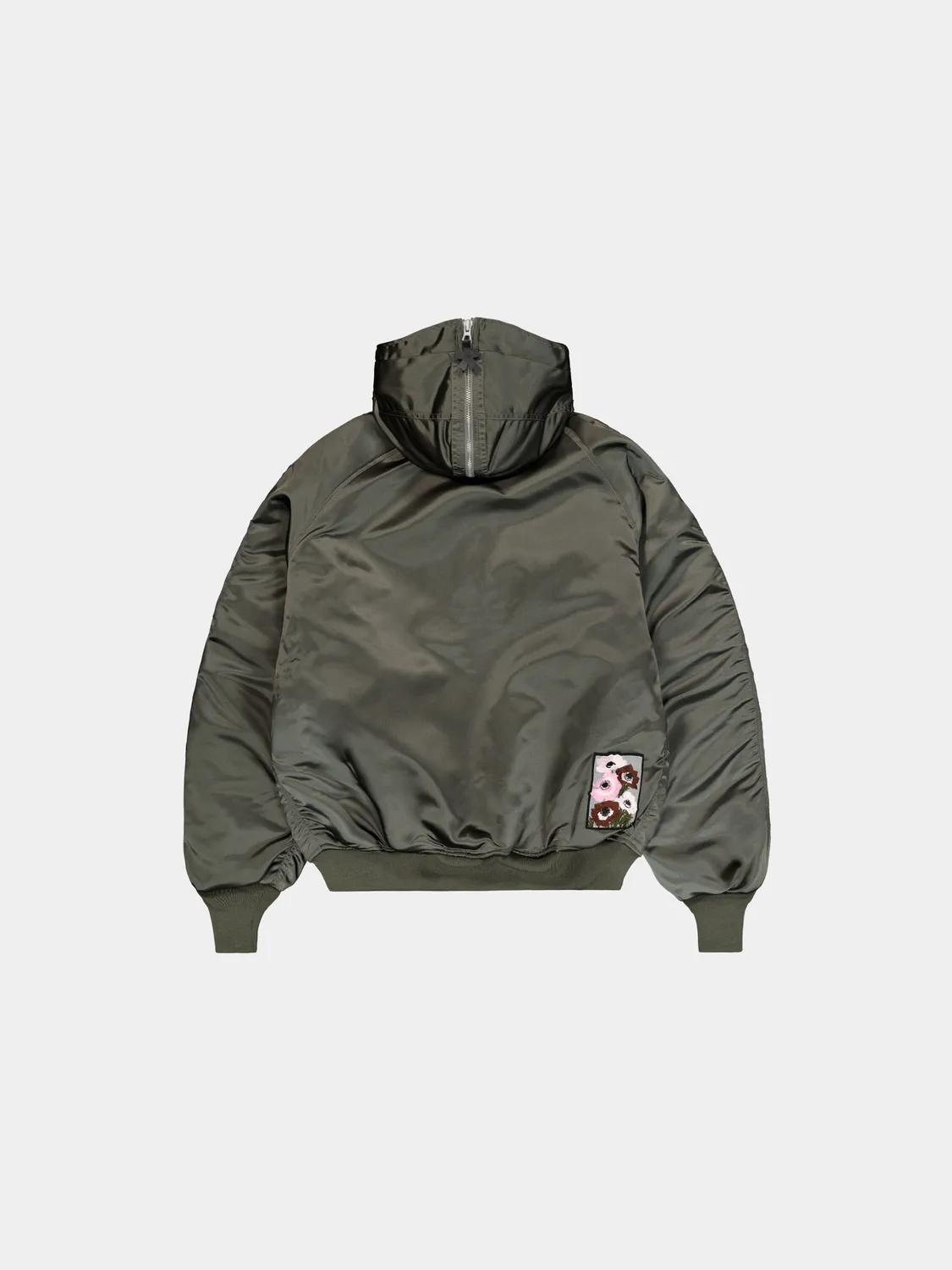 Alpha Industries Cecilie Bahnsen N-2B Patch parka Vintage Green flori