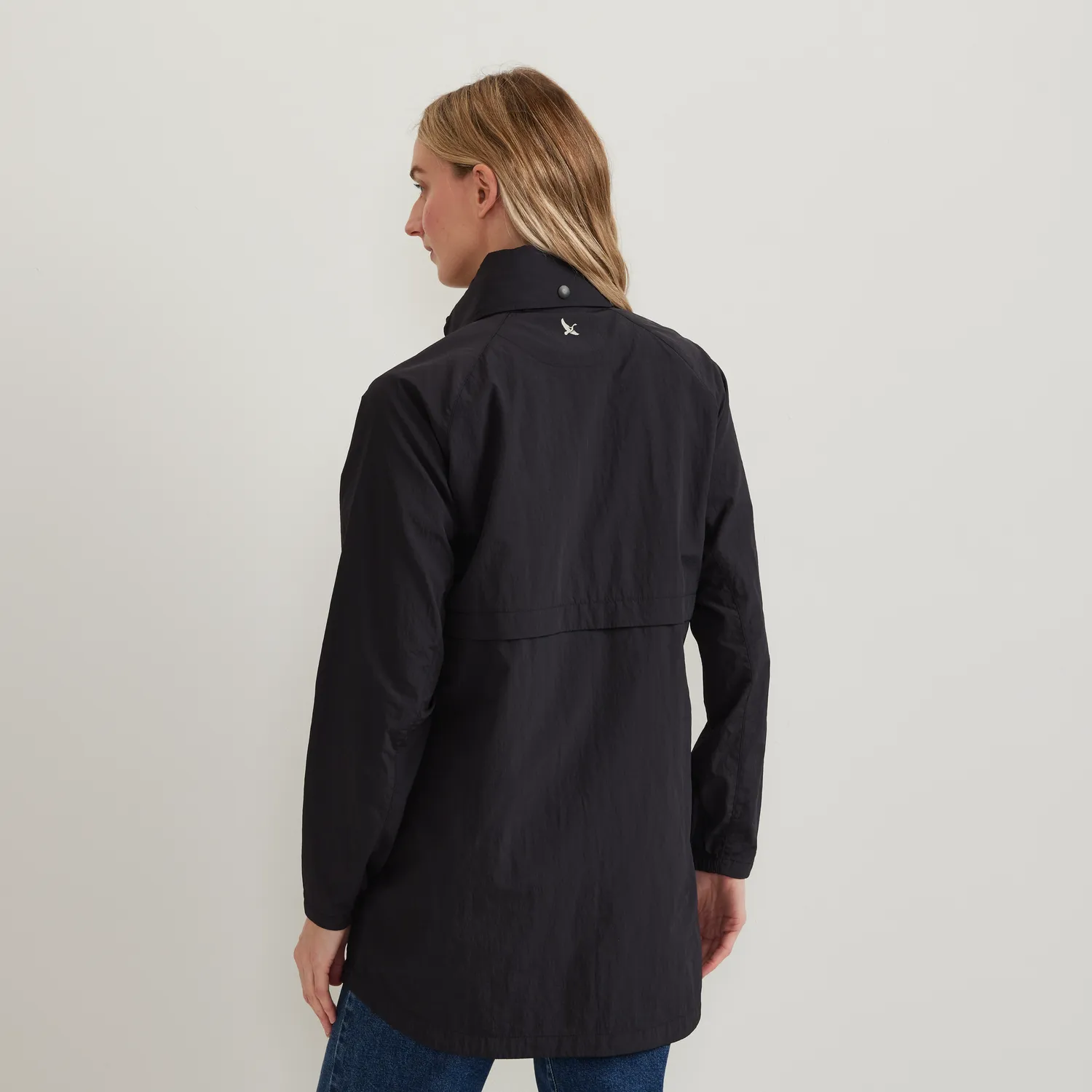 Eddie Bauer Travel Palton Dama Black pliabil