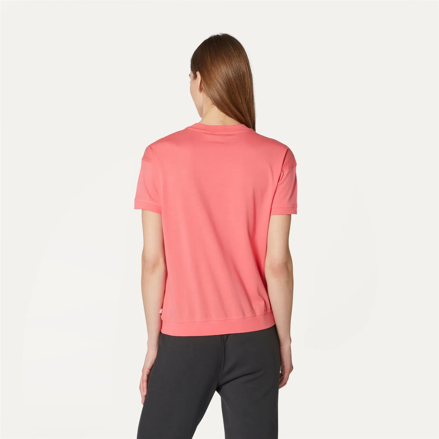 K-Way Ruby K21278W tricou dama roz bumbac jersey