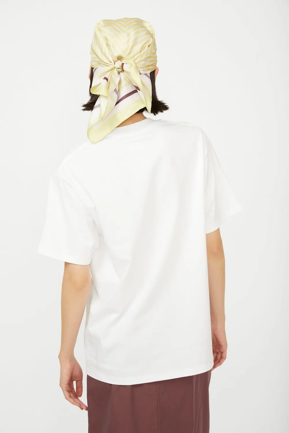 Isabelle Blanche tricou bumbac cement imprimeu M