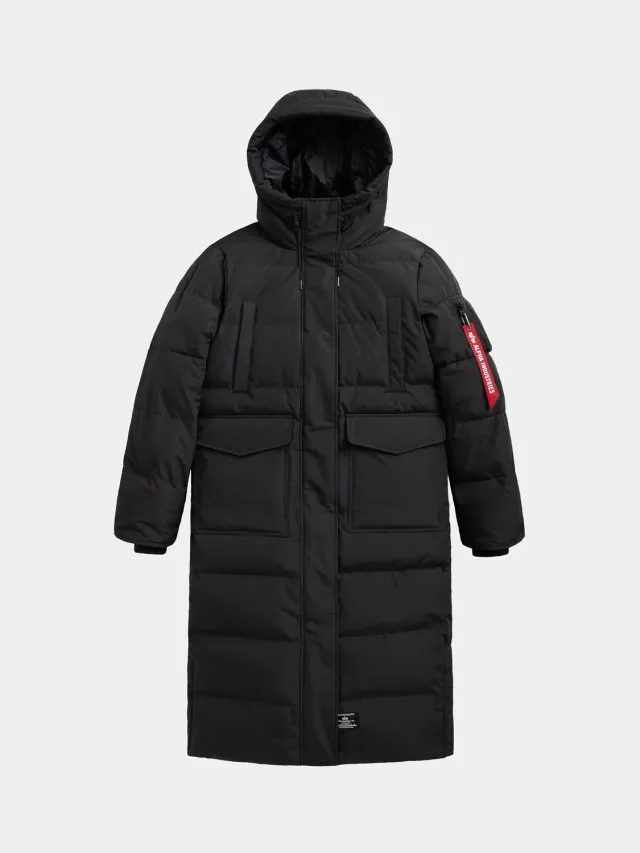 Alpha Industries Sierra Long Puffer parka damă Negru