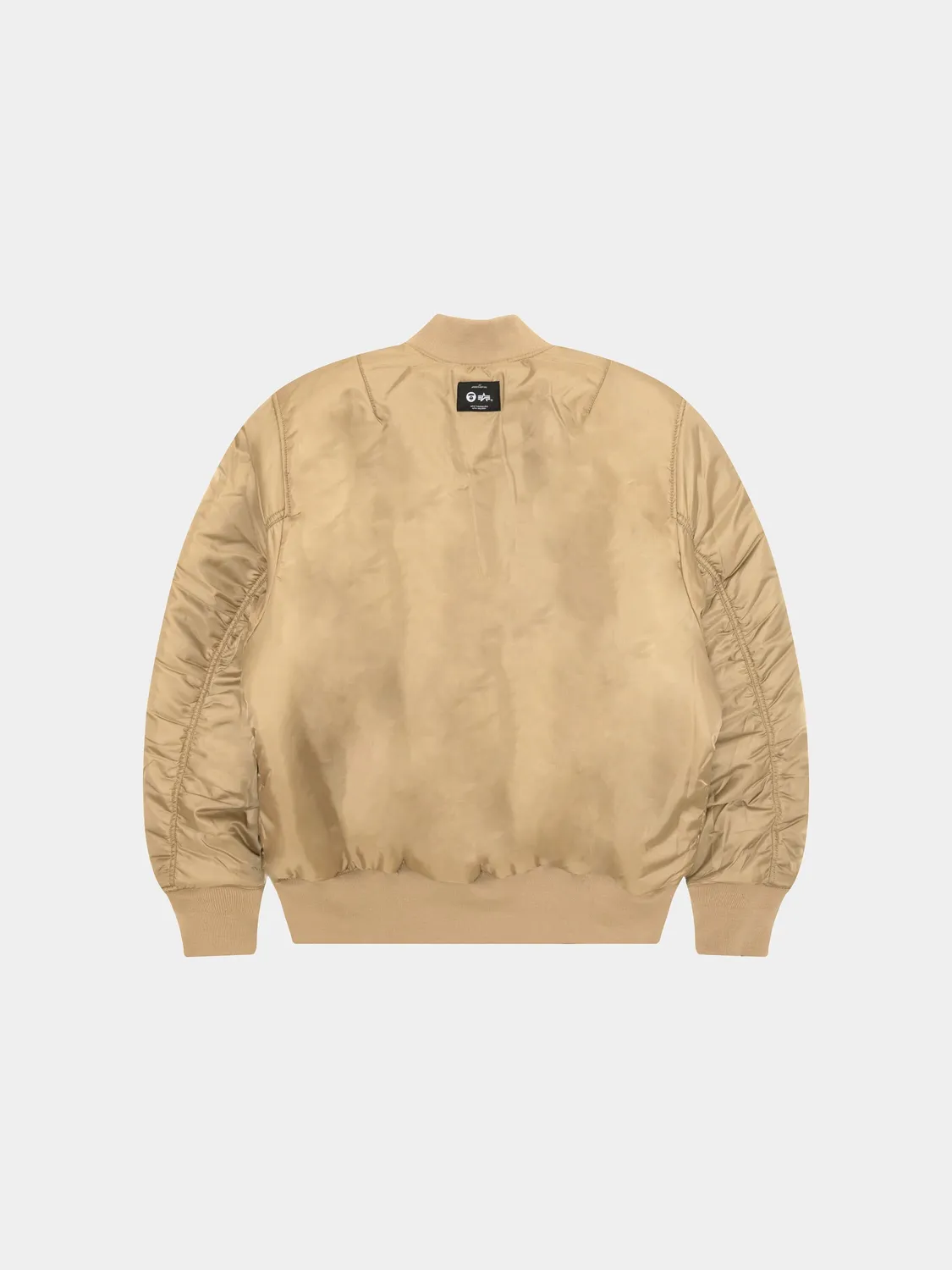 Alpha Industries AAPE MA-1 bomber geacă neagră reversibilă