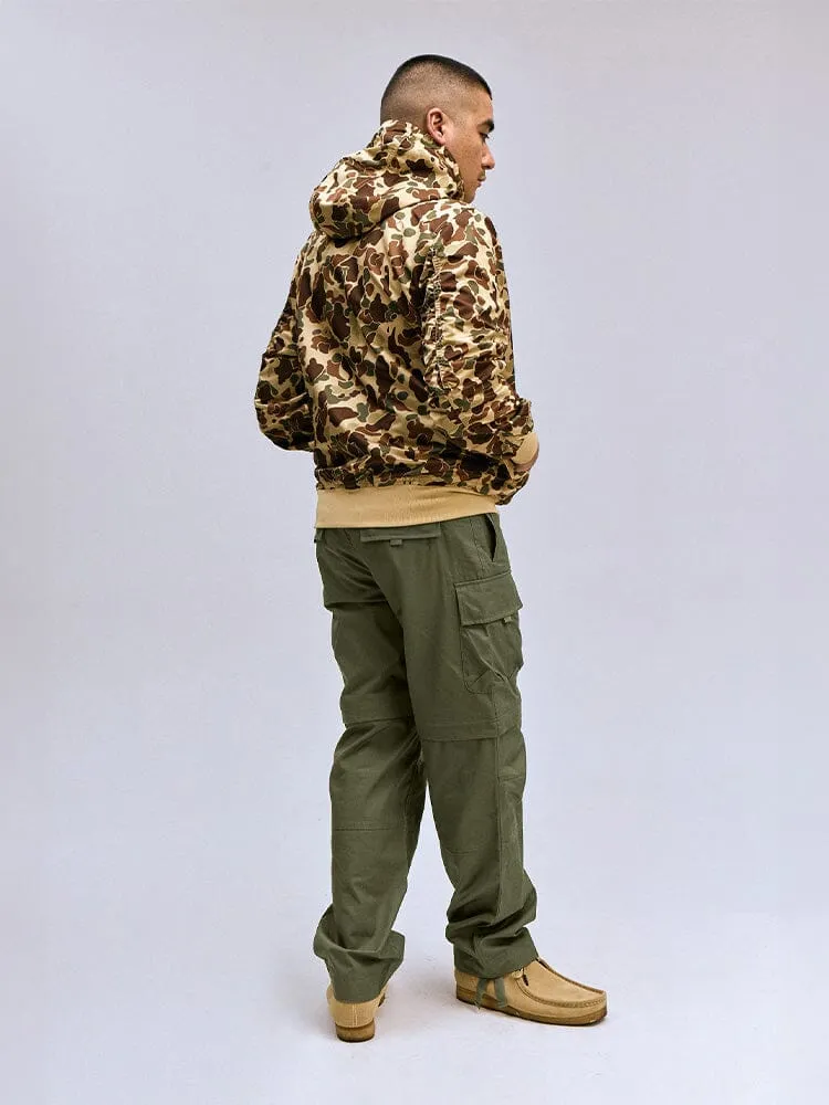 Alpha Industries Convertible Cargo pantaloni OG-107 Green convertibili