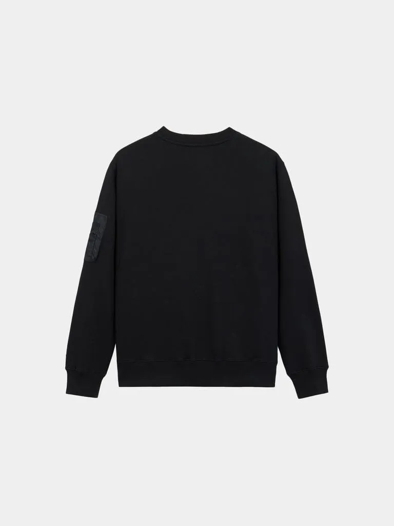 Alpha Industries Utility Pocket hanorac negru black
