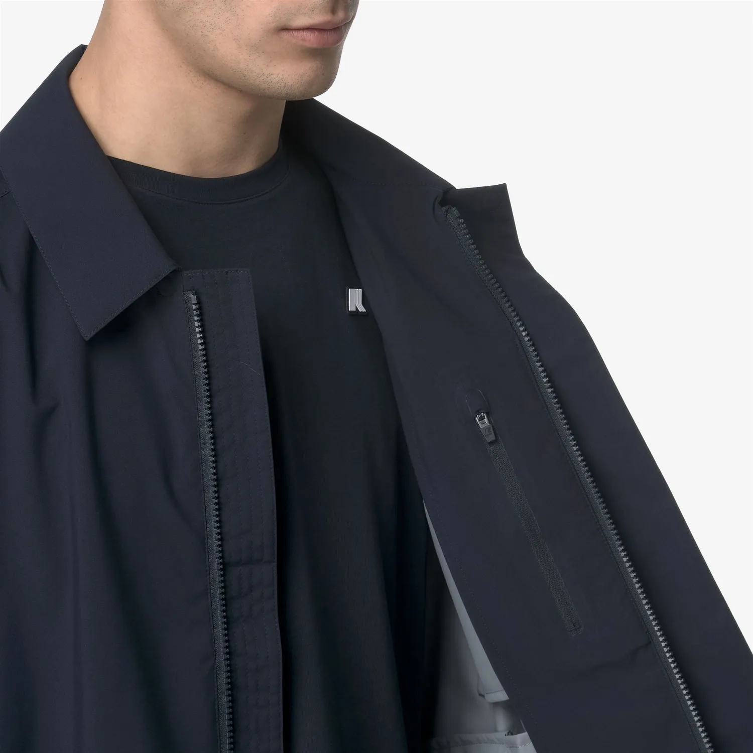 K-Way Kenley Stretch 2L geaca barbati albastru depth 3/4