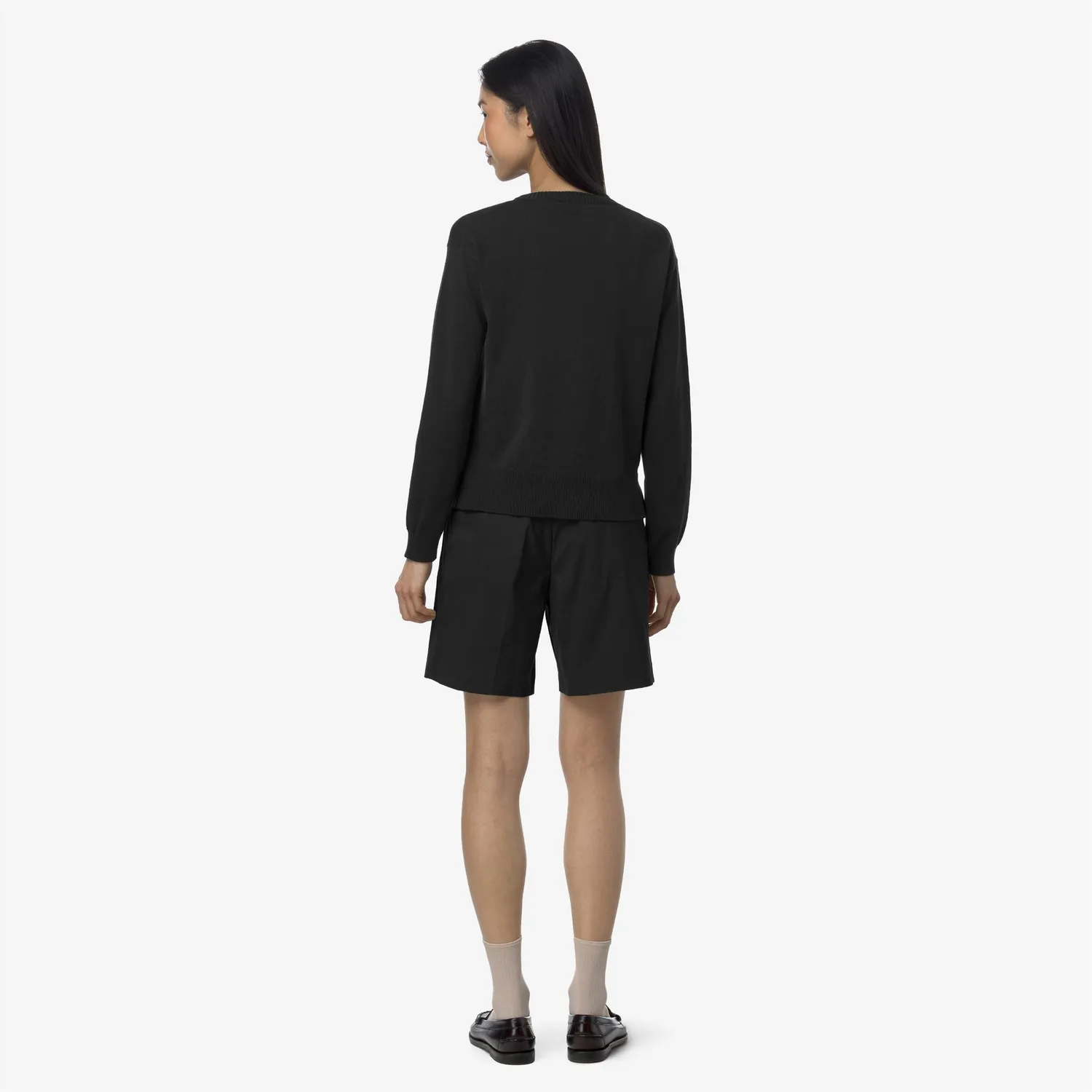 K-Way Nive Twill Tech bermude damă negre stretch