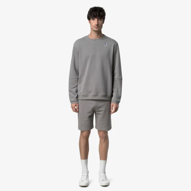 K-Way Nael hanorac fleece gri Grey Frost bumbac