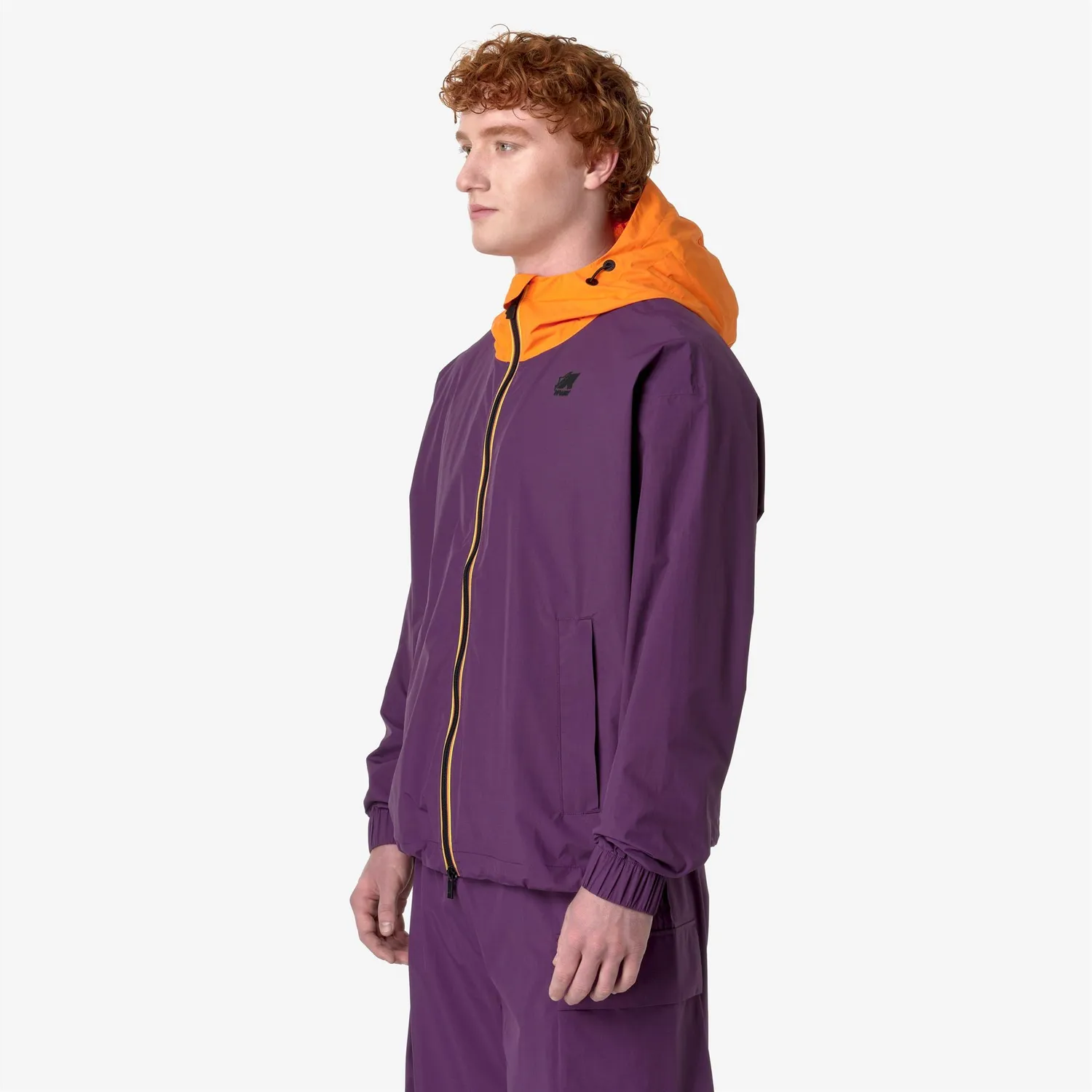 K-Way Mile 2.1 Amiable Diemme geaca violet-portocaliu impermeabila