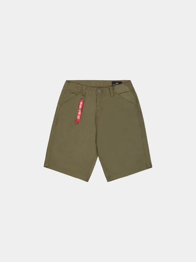 Alpha Industries P41 HBT pantaloni scurți măsline bumbac
