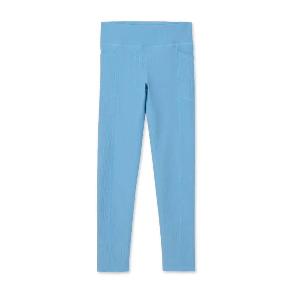 Eddie Bauer Trail Tight colanți fete Tile Blue ușori