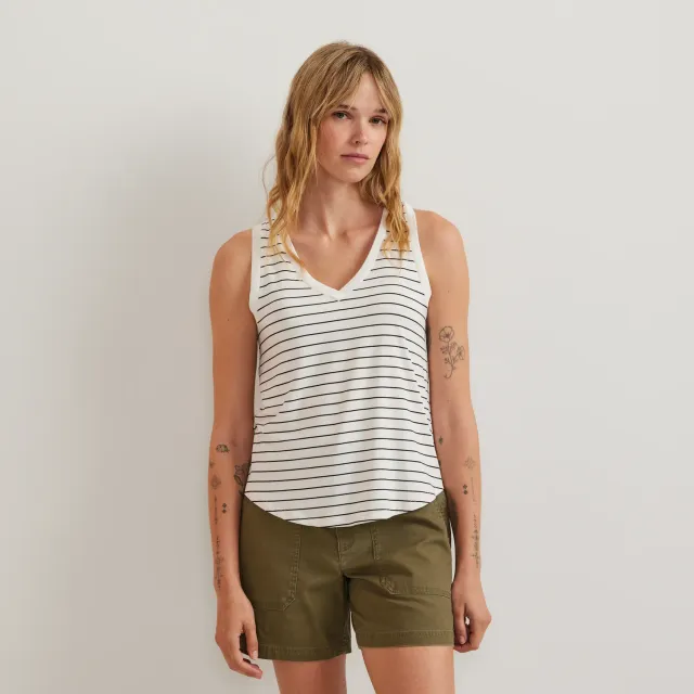 Eddie Bauer Surreal Travel maiou alb Snow UPF30