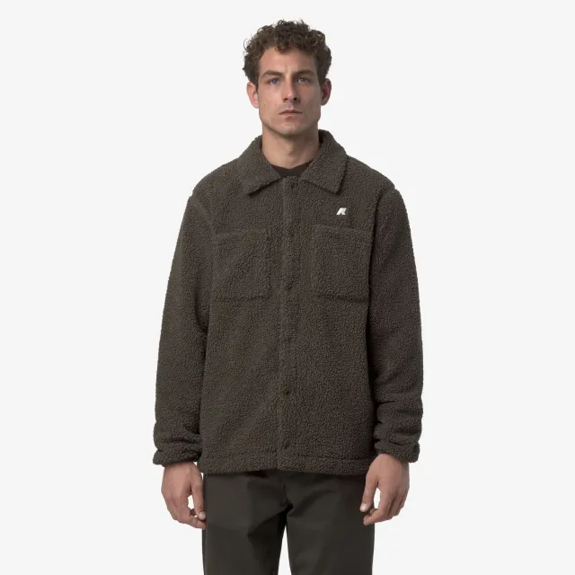 K-Way Cameron Sherpa Polar cămașă neagră fleece