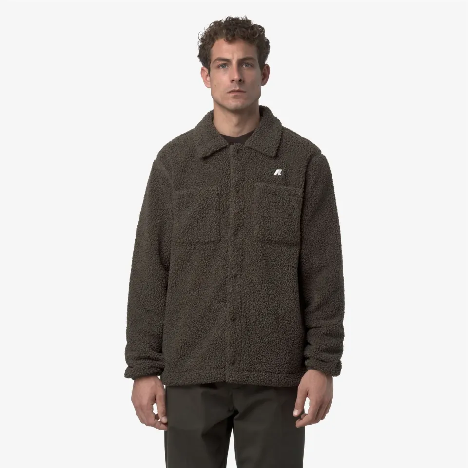 K-Way Cameron Sherpa Polar cămașă neagră fleece