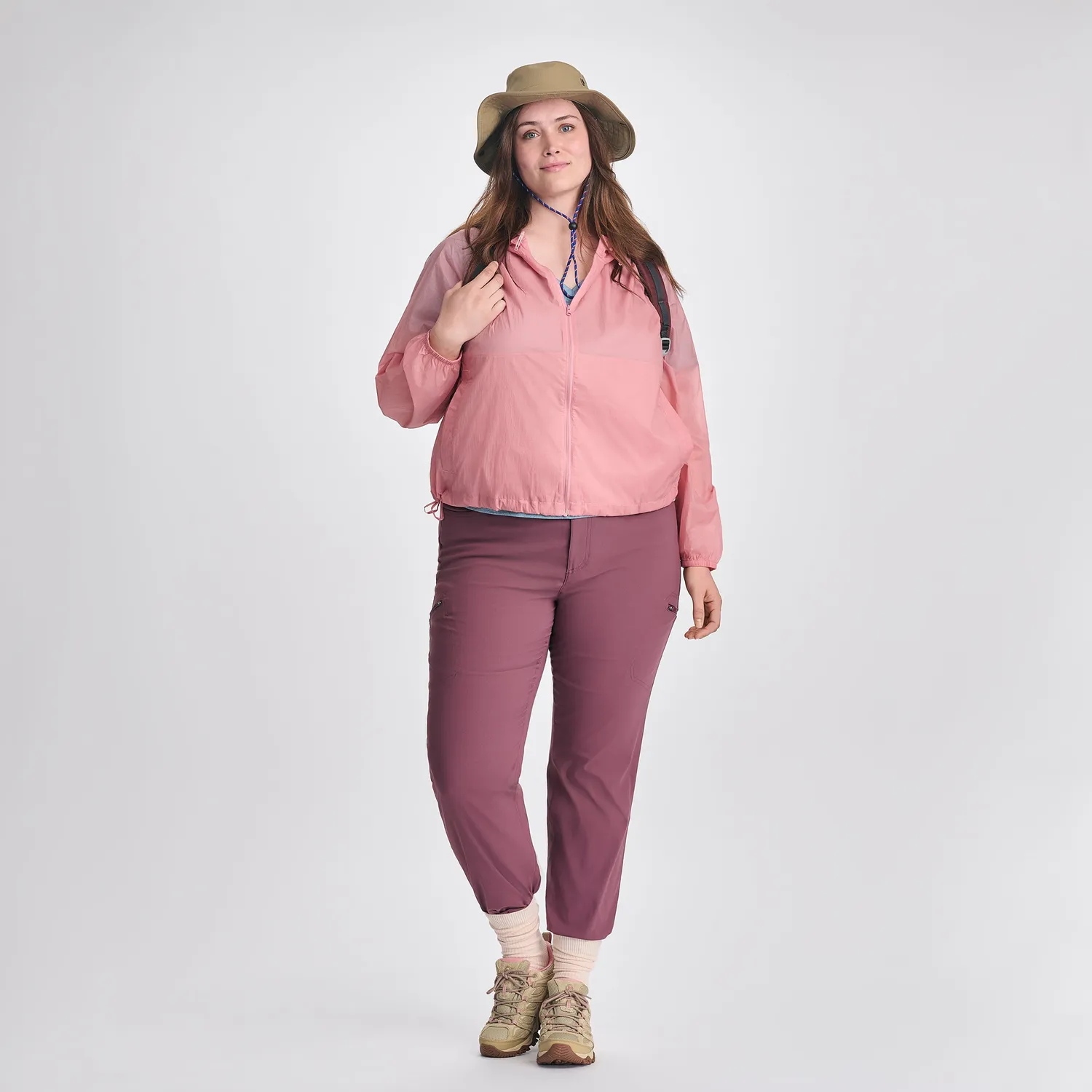 Eddie Bauer Sunbeam Sheer geaca antivant dama Ivory