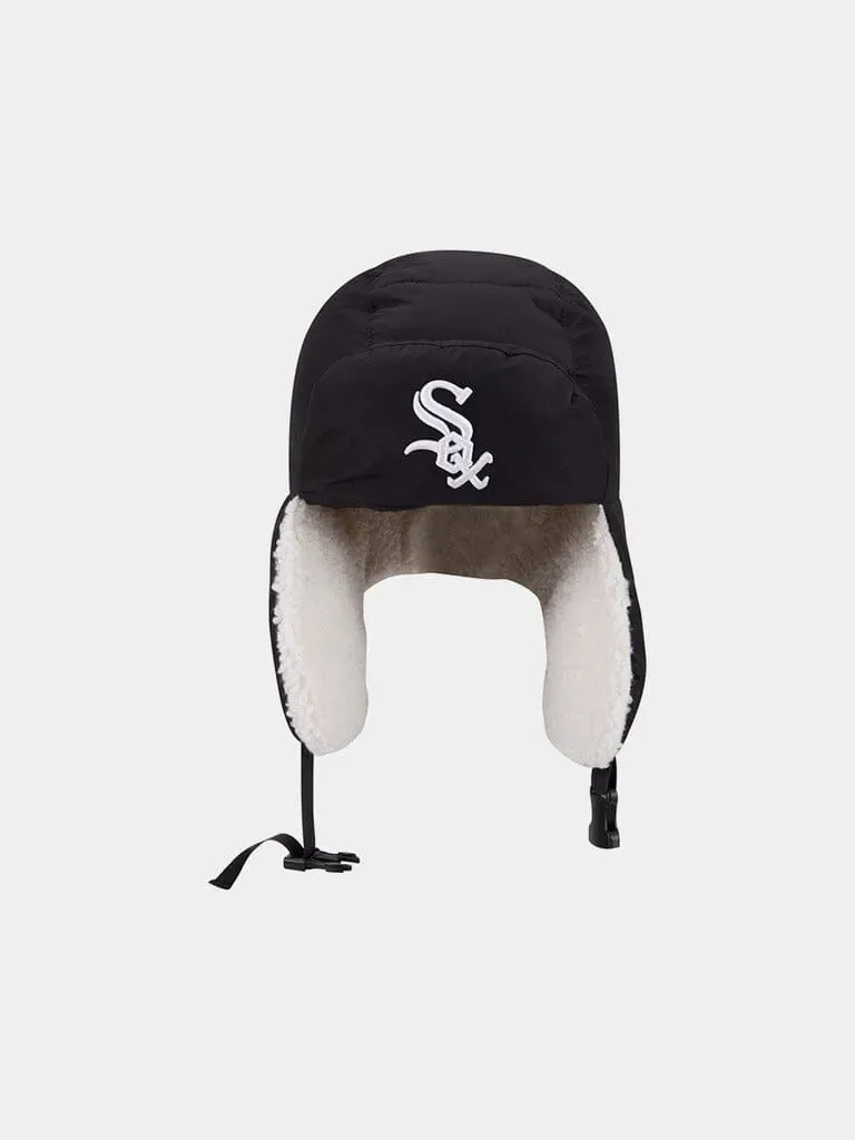 Alpha Industries Chicago White Sox caciula trapper negru