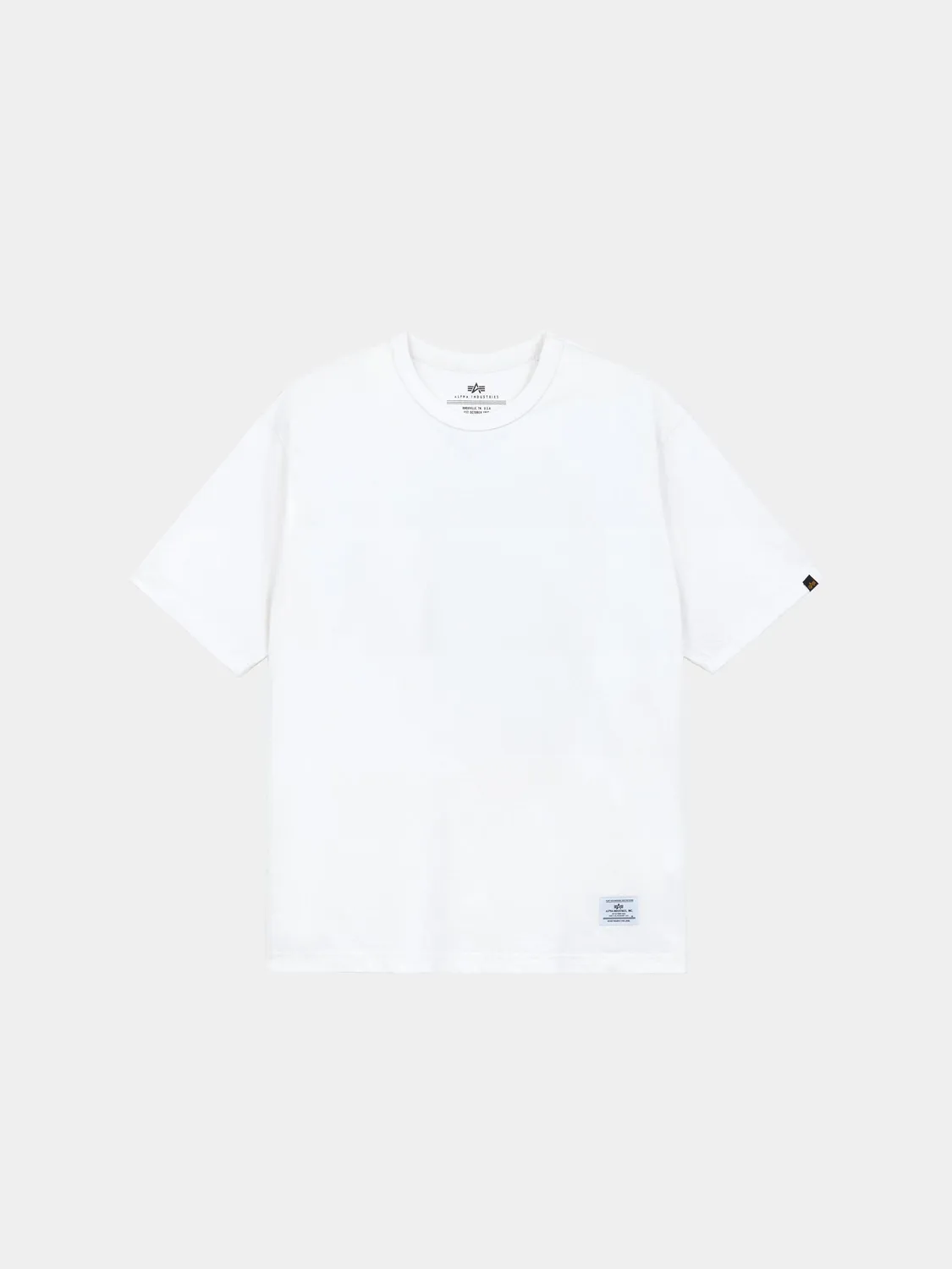 Alpha Industries Patched Tee tricou negru bumbac