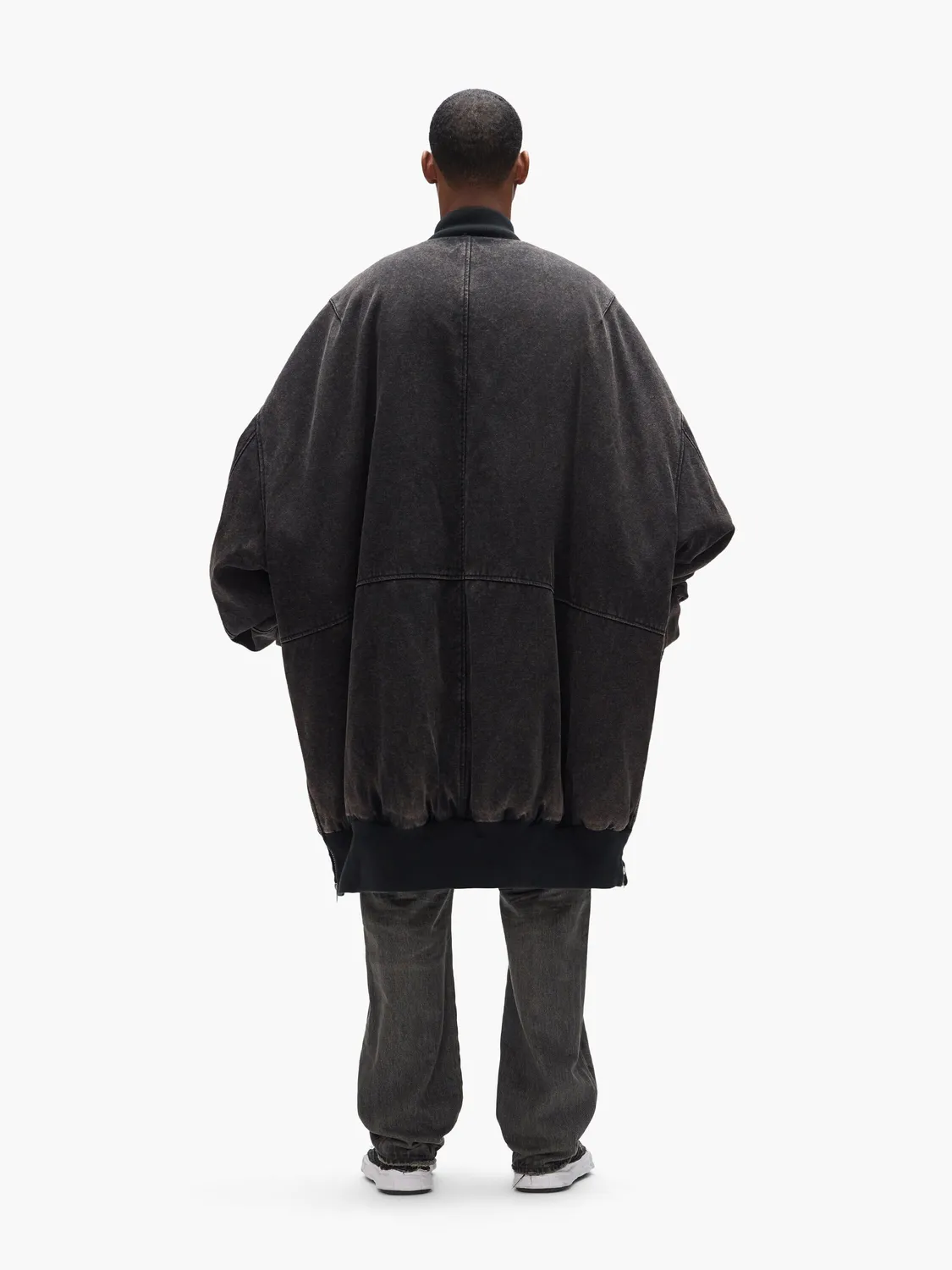 Alpha Industries Purple Giant geacă bomber negru reversibilă